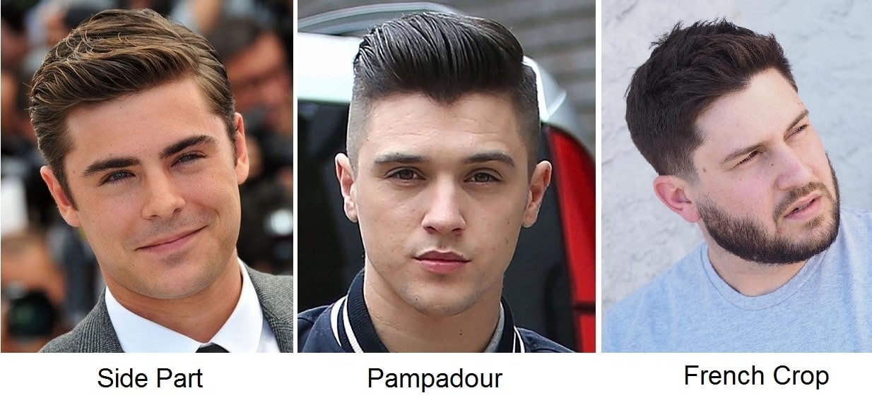 Men's Hairstyles for Round Face Shape