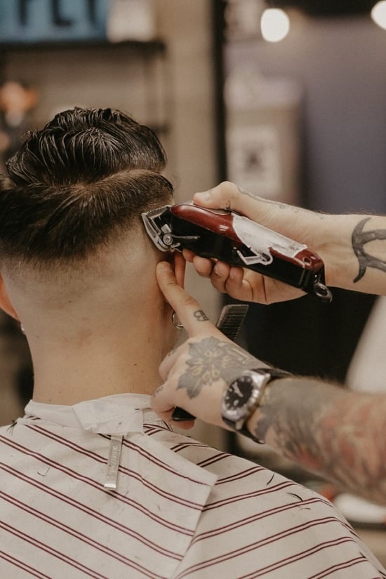 Men's haircut image