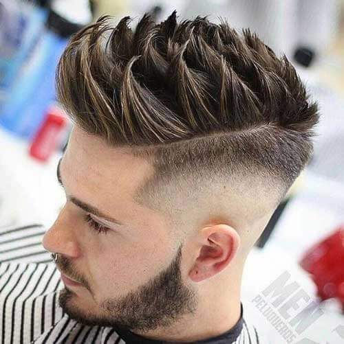 Spiky Quiff Haircut