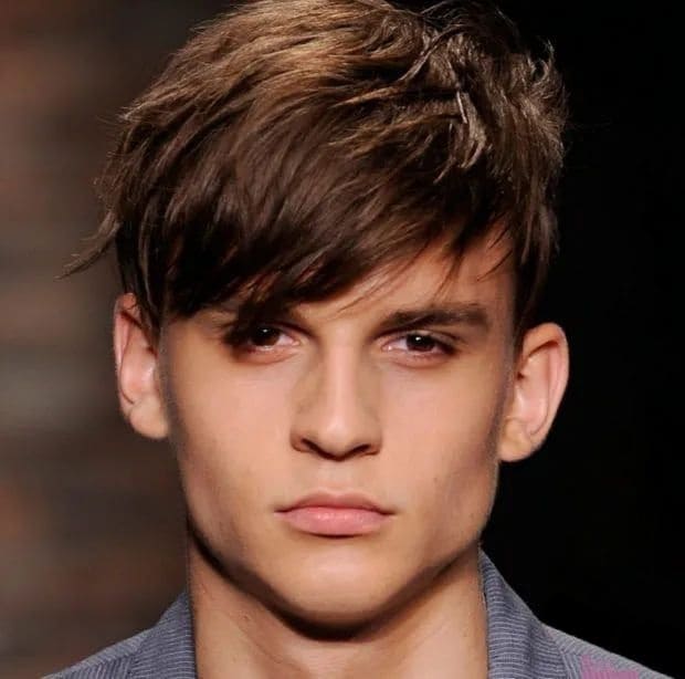 Best Gents Hair Styles (Angled Fringe)