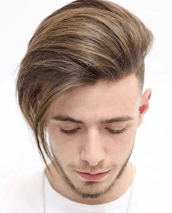 Best One Side Haircut For Male