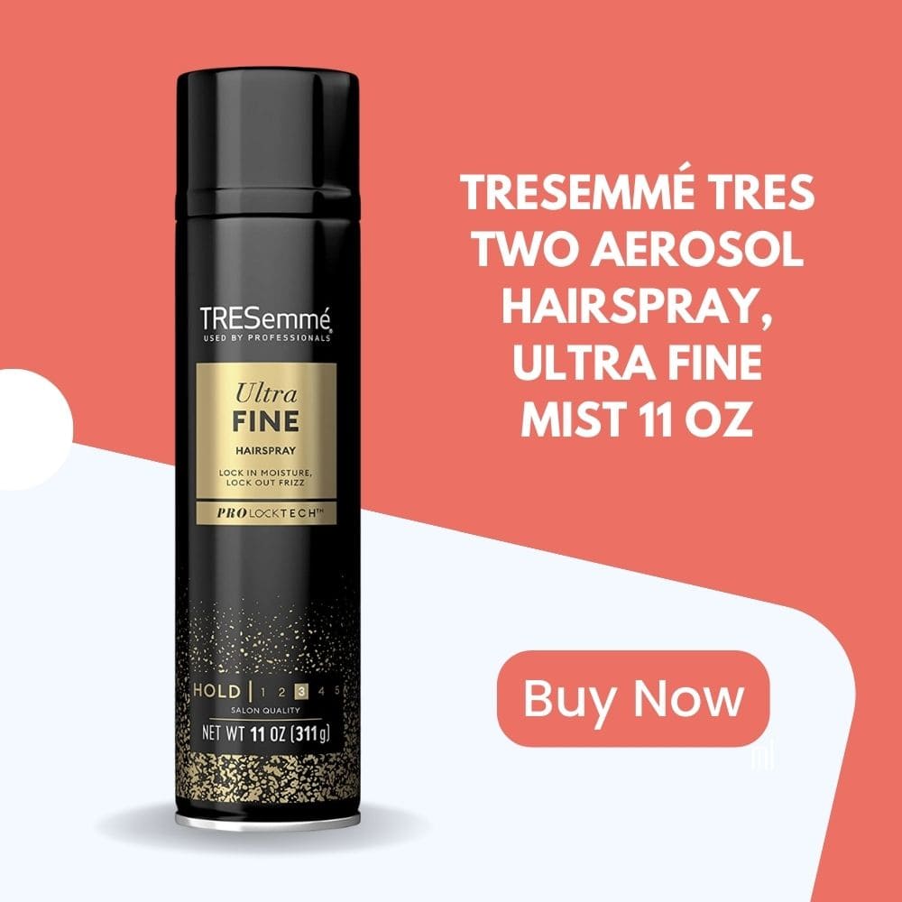 TRESemmé TRES Two Aerosol Hairspray, Ultra Fine Mist 11 oz